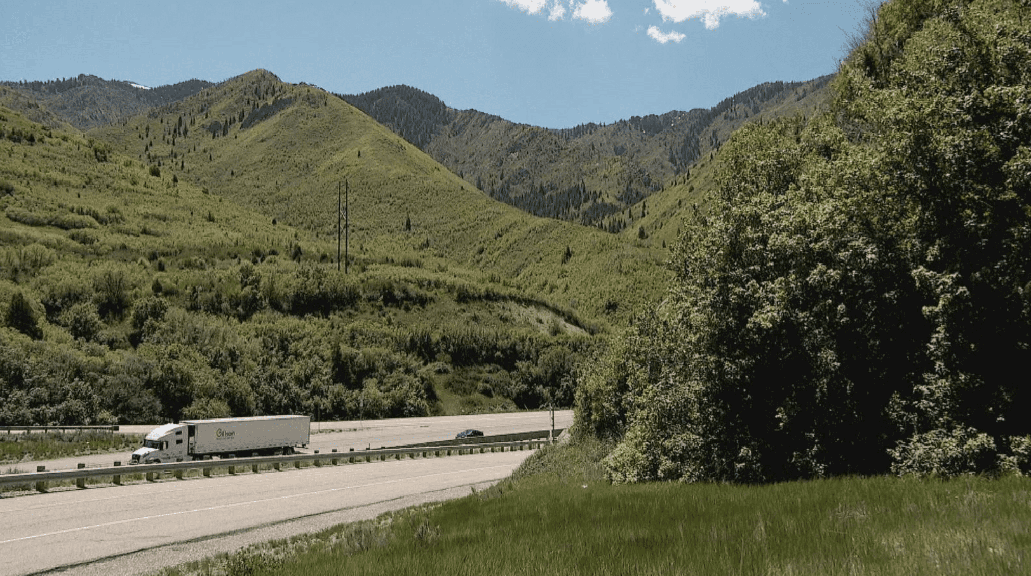 The area where a proposed quarry would be located in Parley's Canyon is pictured in May 2023.